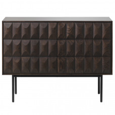 Комод unique furniture, latina, 2 секции, 107х45х79 см